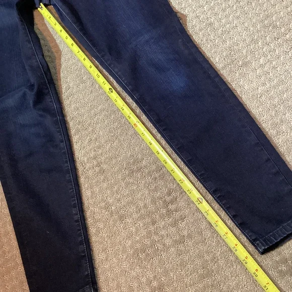 BLANKNYC Dark Wash Jeans, size 29, skinny ankle, 29”L, 8”rise, 5 pocket design - Picture 5 of 10